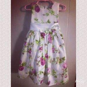 Pink Peony Girls Dress 🌸